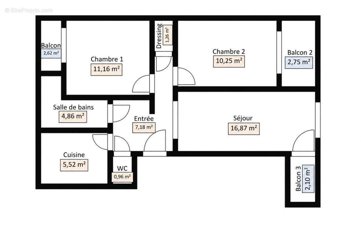 Appartement à NICE