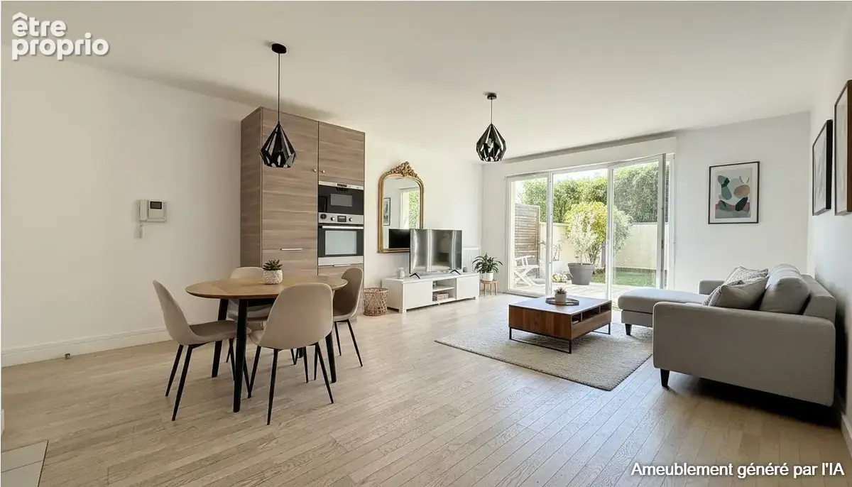 Neauphle le chateau - appartement 3 chambres avec jardin - photo 5