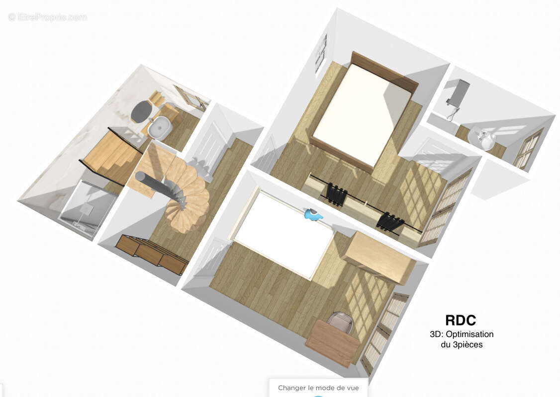 Appartement à PARIS-18E