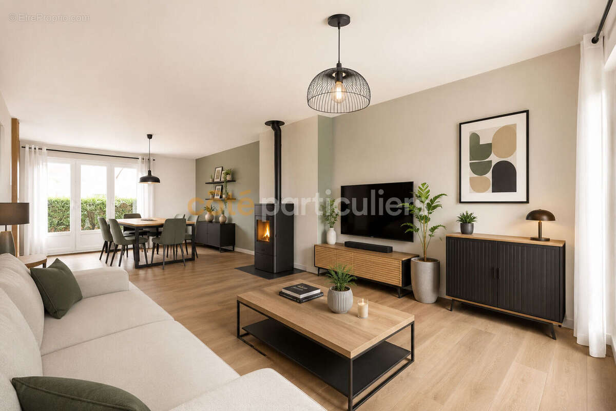 Le poire-sur-vie -- beignon-basset -- maison -- 4 chambres -- 117 m2 -- calme -- potentiel - photo 2