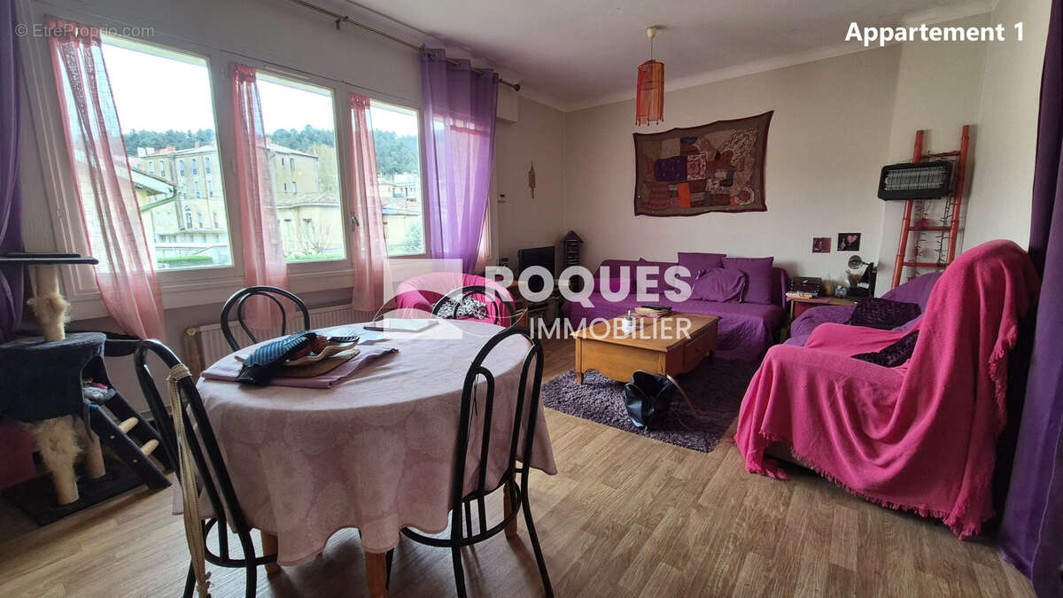 LAMALOU LES BAINS à vendre center ville Immeuble de 2 appartements T2 et T4 - photo 11