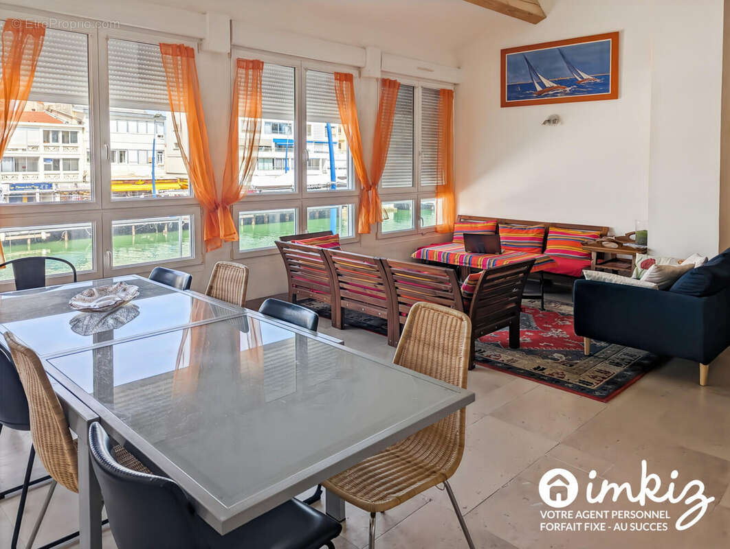 Loft 87m² - 2 chambres en mezzanine vue sur canal - photo 2