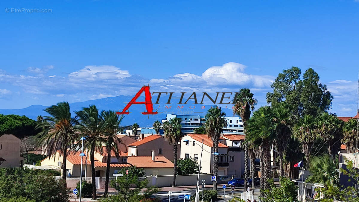 Appartement t3 + mezzanine, parking - canet port - photo 2