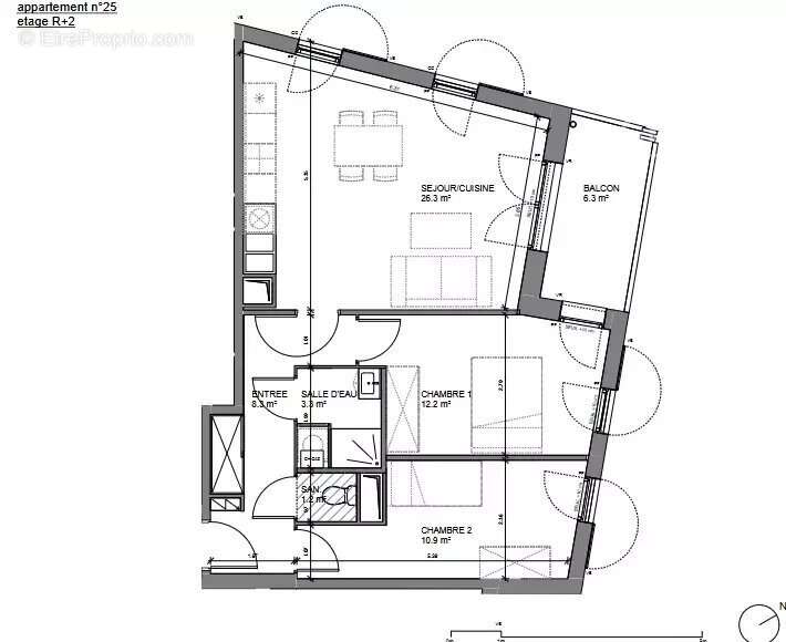 Appartement à BIGANOS