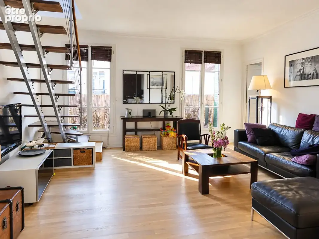Duplex coup de coeur : Grande terrasse vue Tour Eiffel & hypercentre - photo 2