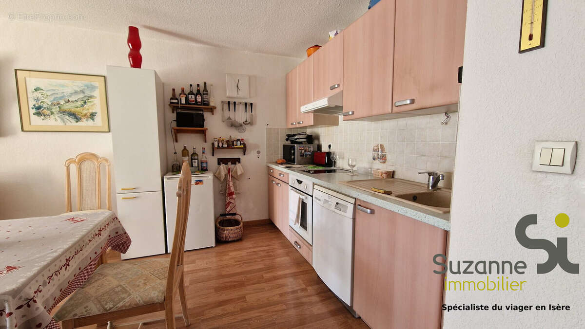 cuisine équipée  - Appartement à VILLARD-DE-LANS