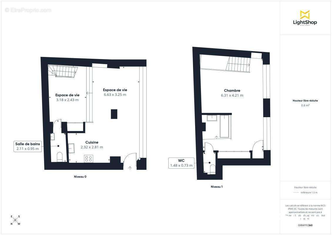 Appartement à PARIS-10E