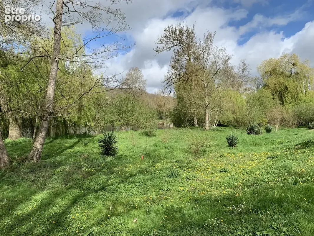 Magnifique terrain de loisirs arboré au bord de l'Eure ! à 2 mn d' Anet - photo 6