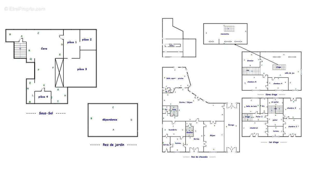 Henin-Beaumont - CENTRE – Maison de caractère à vendre – 11 pièces – 250 m² – 5 chambres – Bureau – Jardin – Piscine couverte –  - photo 16