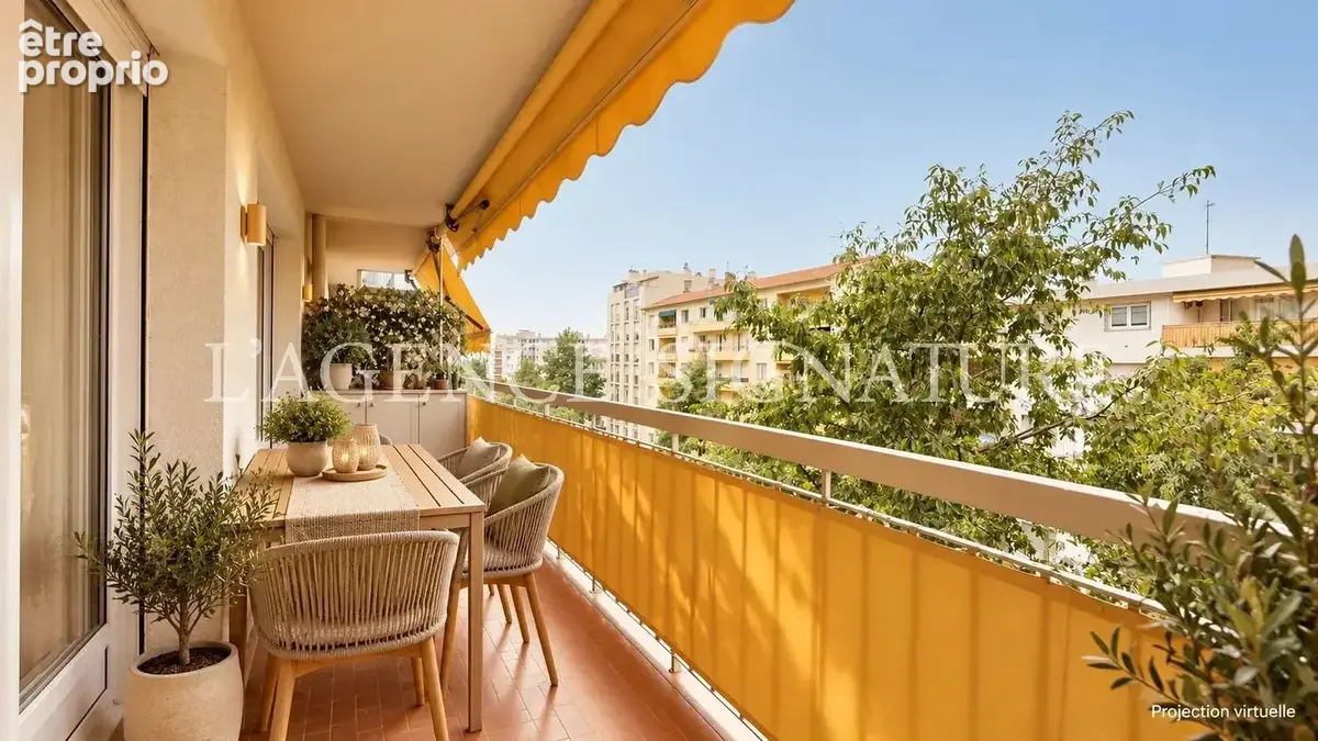 Nice St Roch « Pierrette » 3P 70m2 Traversant - Terrasse - Garage - photo 1