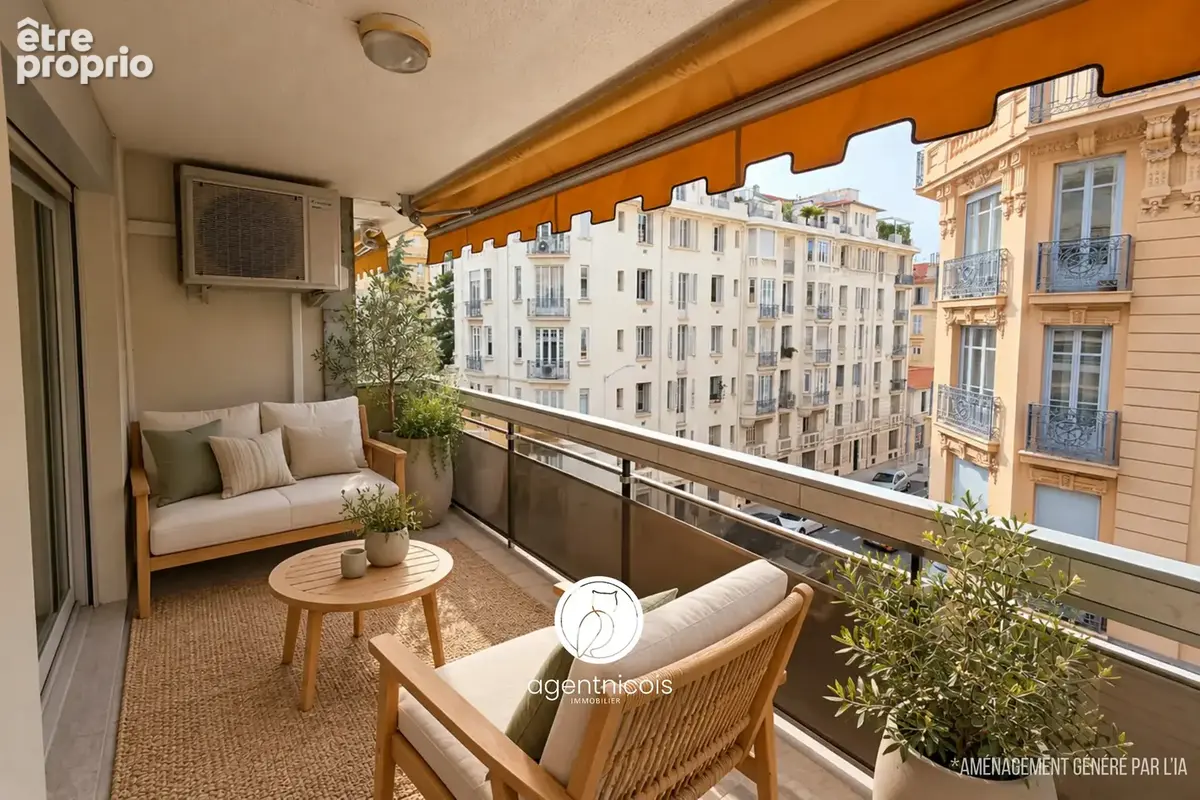 Nice // Carré D'or - Avenue Baquis: 3P / Rénové / Terrasse - photo 2