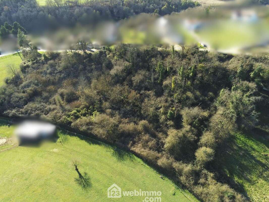 Beau terrain de 7 439 m2 situé en coteau. - Terrain à MONTAMISE