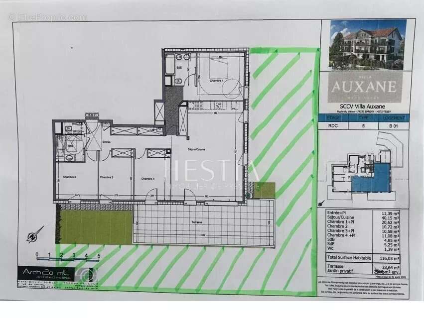 Appartement à EPAGNY