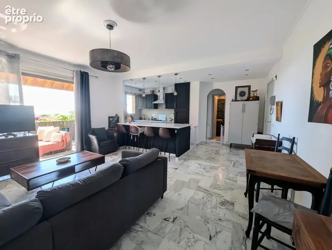 Superbe appartement t2 calme / vue mer grande terrasse et garage - photo 1