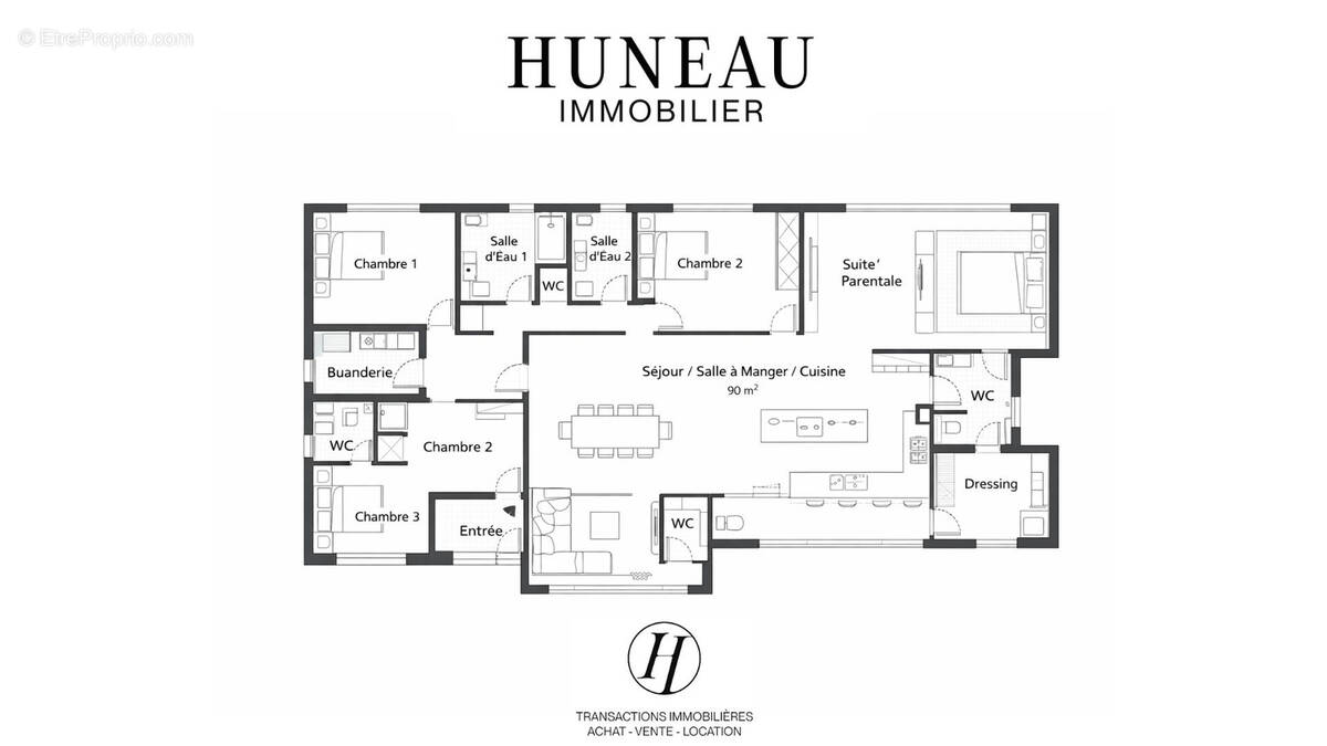 Appartement à PARIS-17E