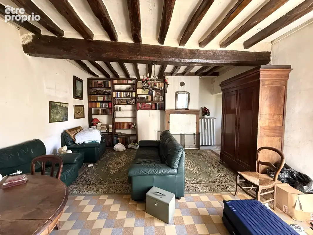 maison sur la commune de Guerchy entre Auxerre et Joigny de 85 m2 habitable avec dépendance et grenier aménage - photo 4