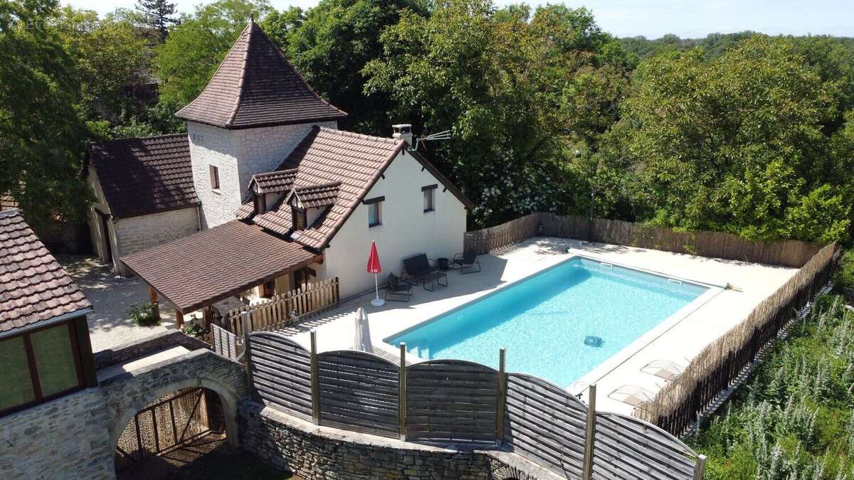 2 maisons indépendantes - piscine - Causse - photo 15