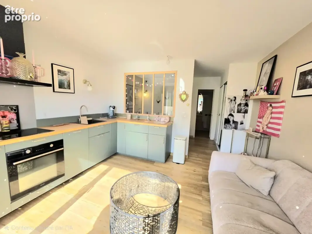 Appartement t1 en rez de jardin refait a neuf - photo 6
