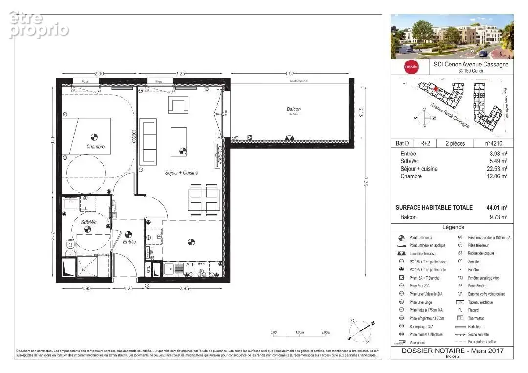 Appartement T2 - CENON - photo 11