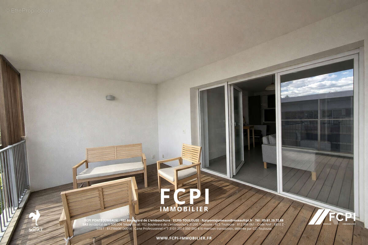 Appartement trois pièces 65 m2 - CUGNAUX - photo 6