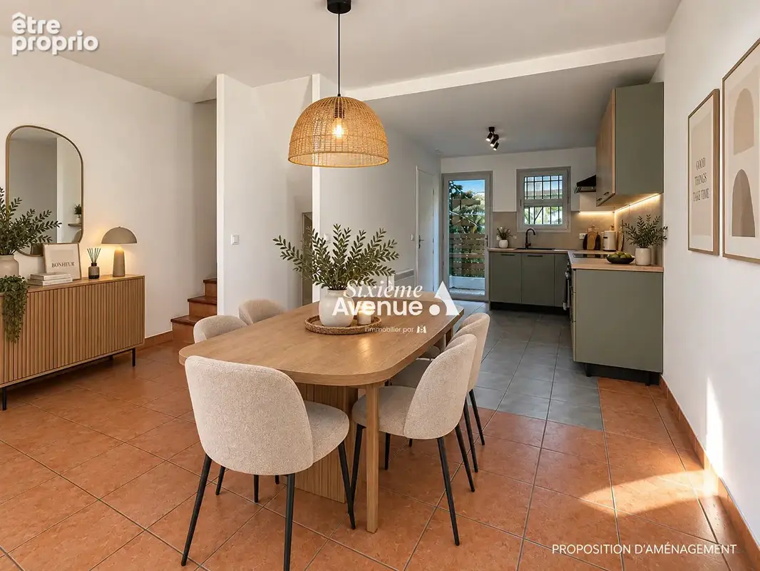 A Vendre Maison Grasse 4 pièces 90 m² avec garage fermé - photo 3