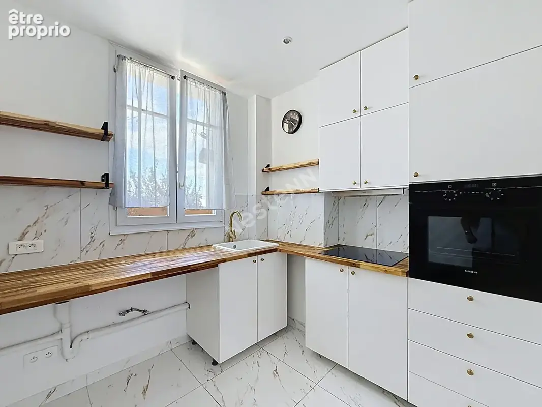 Montreuil, proche commerces et ecoles, joli 3 pieces traversant entierement renove avec 2 caves. - photo 3