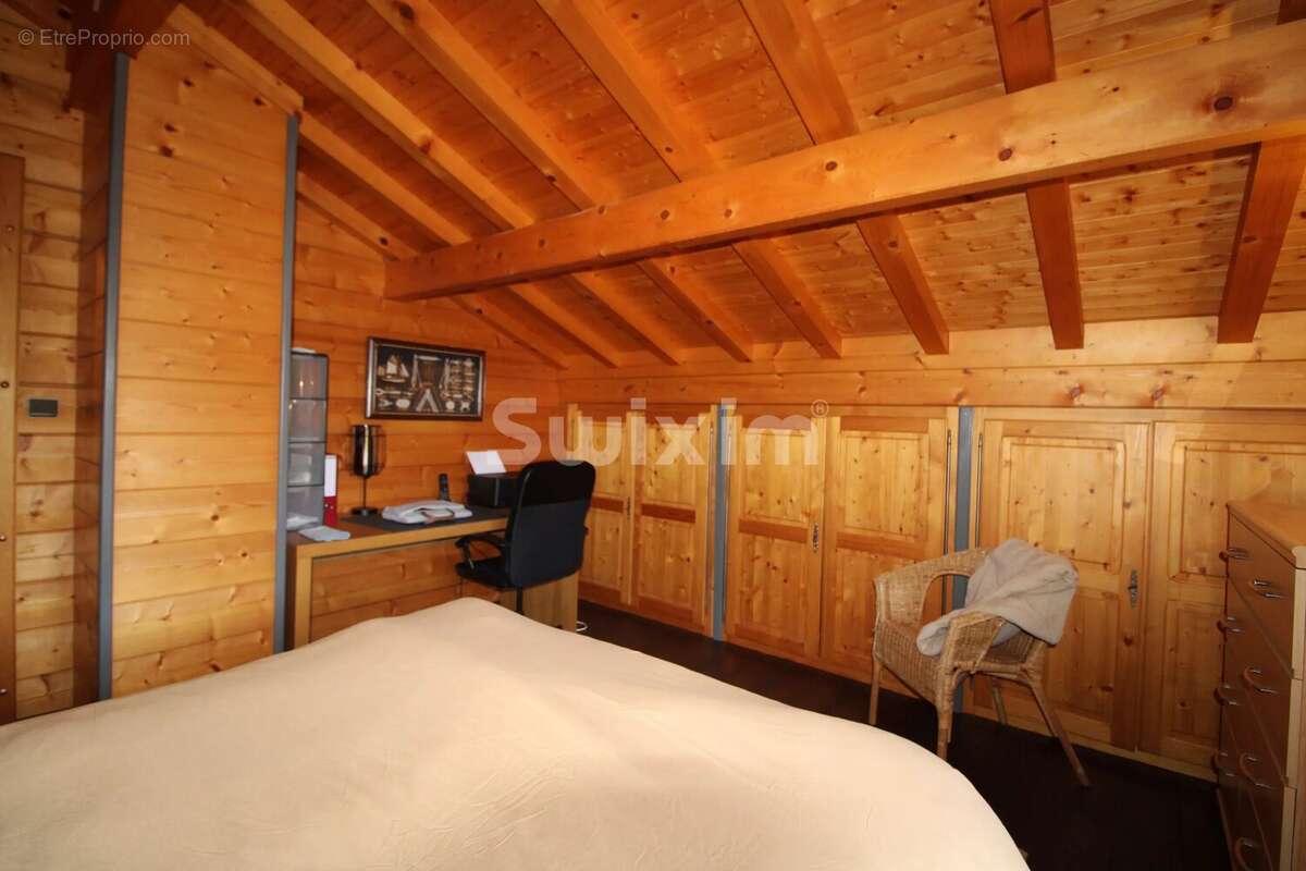 À vendre – Chalet en madriers 4 pièces avec terrasse panoramique – Habère-Lullin (Vallée Verte) - photo 16