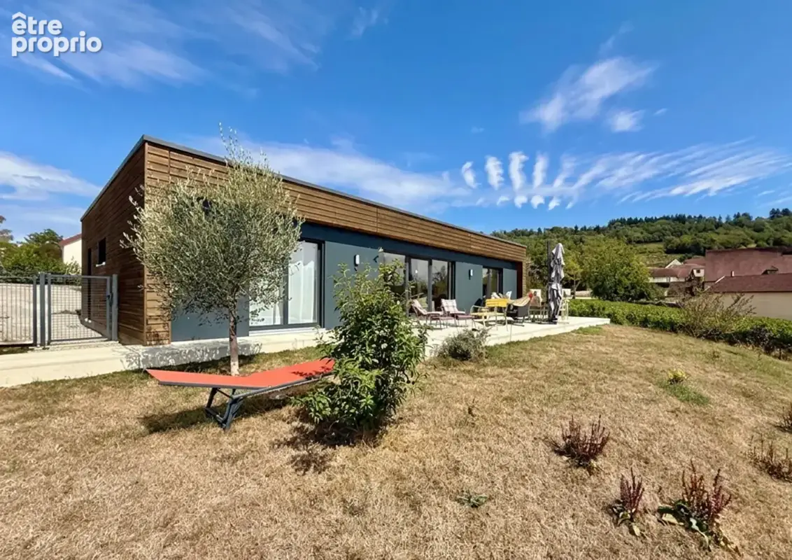 Maison contemporaine en bois, 4 chambres, l'Etoile 39570 - photo 14
