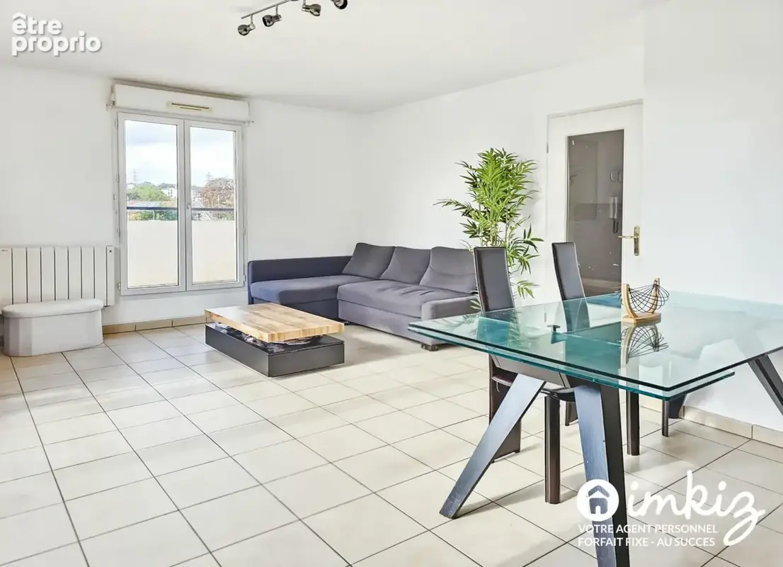 3 pièces de 66 m² au dernier étage avec terrasse - photo 1