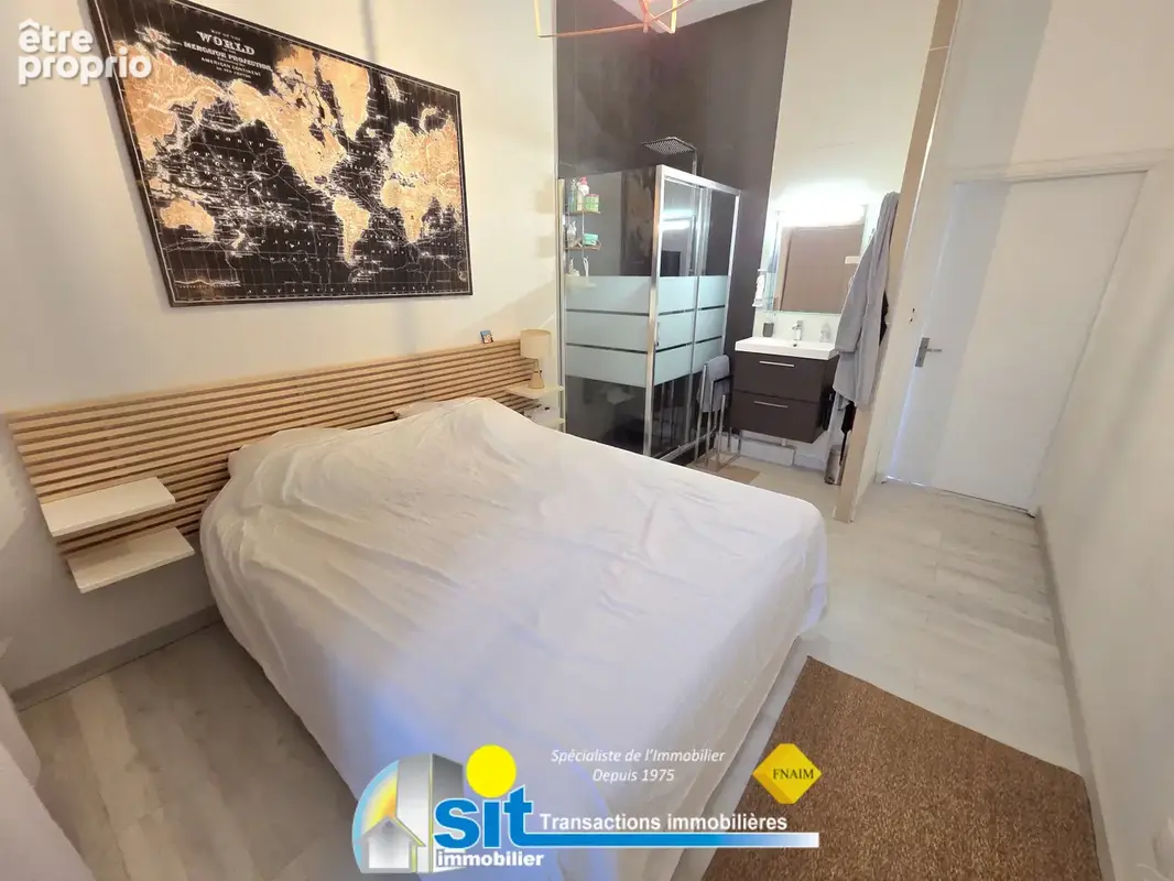 Appartement T4 93 m2 avec garage   Gare à 5 min à pied   Vienne - photo 4