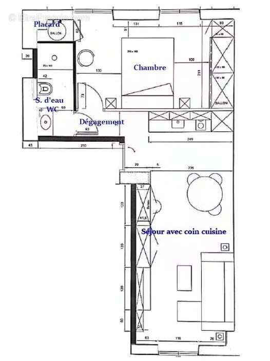 Appartement à PARIS-17E