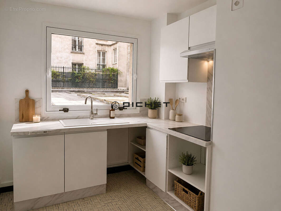 Paris 17ème - Ternes / Champerret - Studio de 35,18 m² avec cave et ascenseur - photo 6