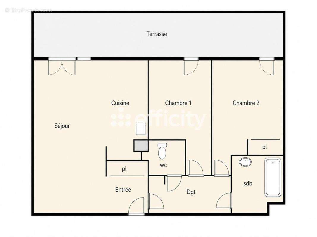 Appartement à JUVIGNAC