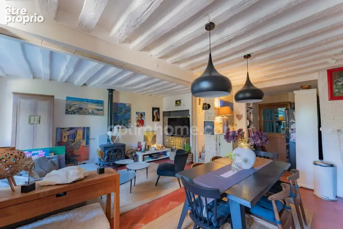 AUVERS-SUR-OISE, VAL D’OISE (95) : Maison de charme - 104 m² habitables (129 m² au sol) – 5 pièces principales - fraîche cave tr - photo 14