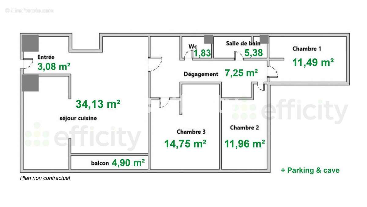 Appartement à PUTEAUX