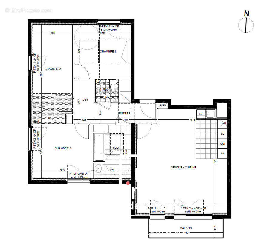 Appartement à ROSNY-SOUS-BOIS