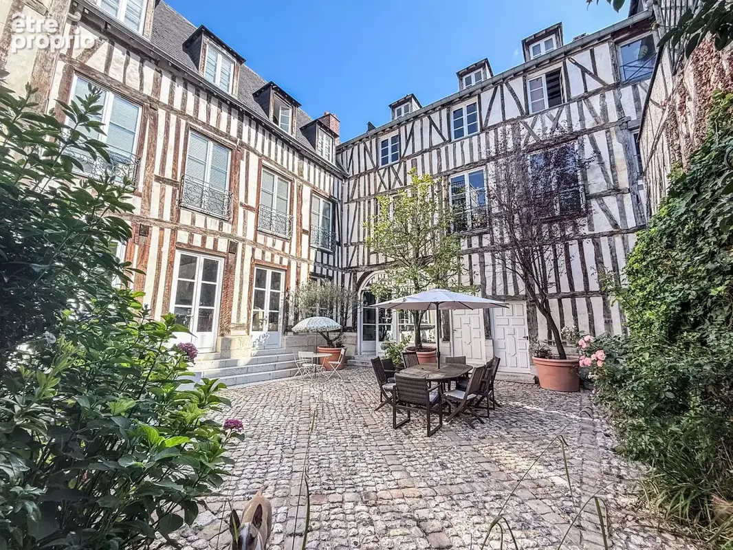 Rouen hyper-centre – Hôtel particulier d’exception 447 m² – Cour & 2 parkings - photo 5