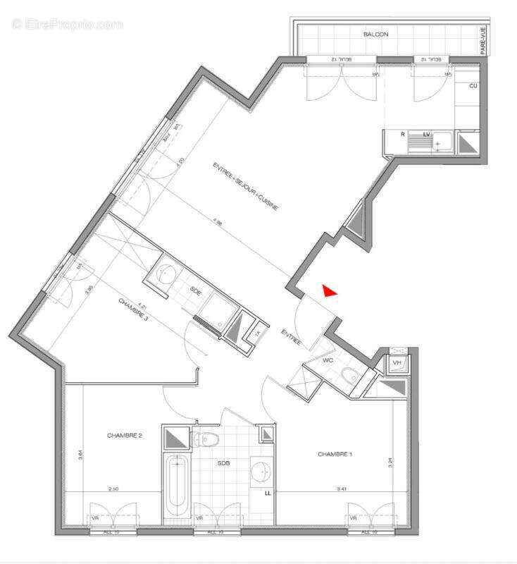 Appartement à COLOMBES