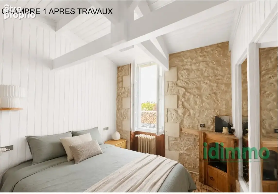 Maison ancienne en pierre en bon etat general de 90 m2 sur un terrain clos de 148 m2. 5 mn de la gare et du v - photo 12