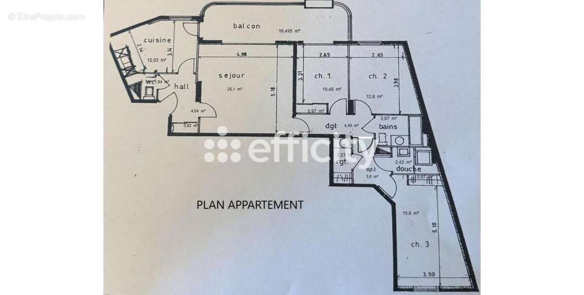 Appartement à LYON-4E