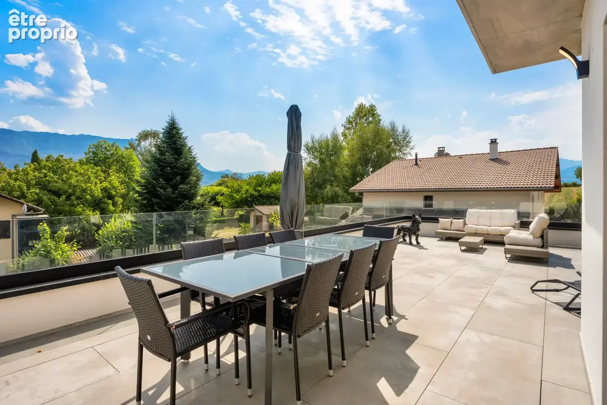La Motte Servolex - Maison de 2025 de 160 m2 - Terrain de 627 m2 piscinable - Vue Montagne et Lac - photo 6