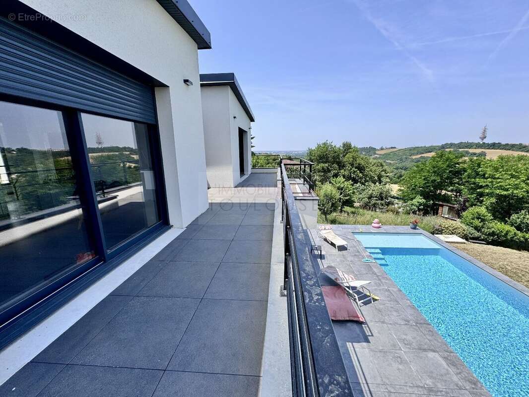 Coteaux sud toulouse villa  d'architecte haut de gamme avec vue panoramique - photo 22