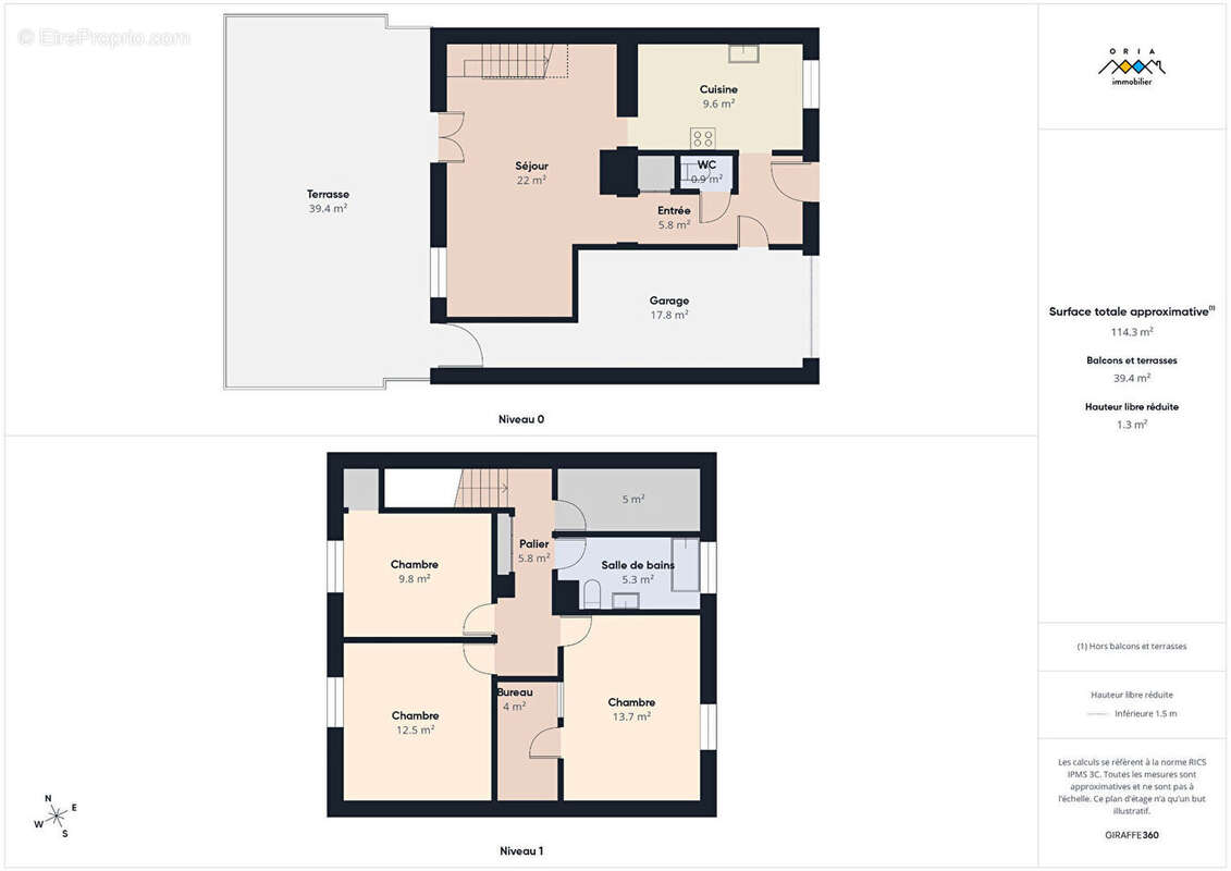 TOMBLAINE - Maison 4 pièces avec jardin et garage - photo 18