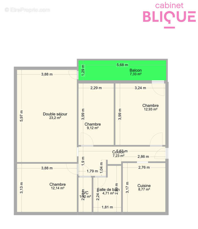 Appartement à NANCY