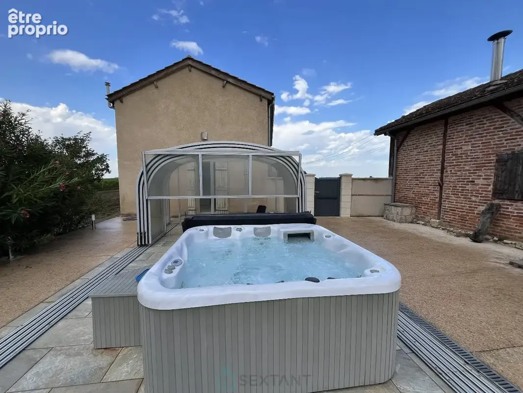 Monbazillac, longère 180 m² avec vue, 5 chambres, garage, séchoir, SPA, ancien chai, 2300 m² de terrain - photo 21