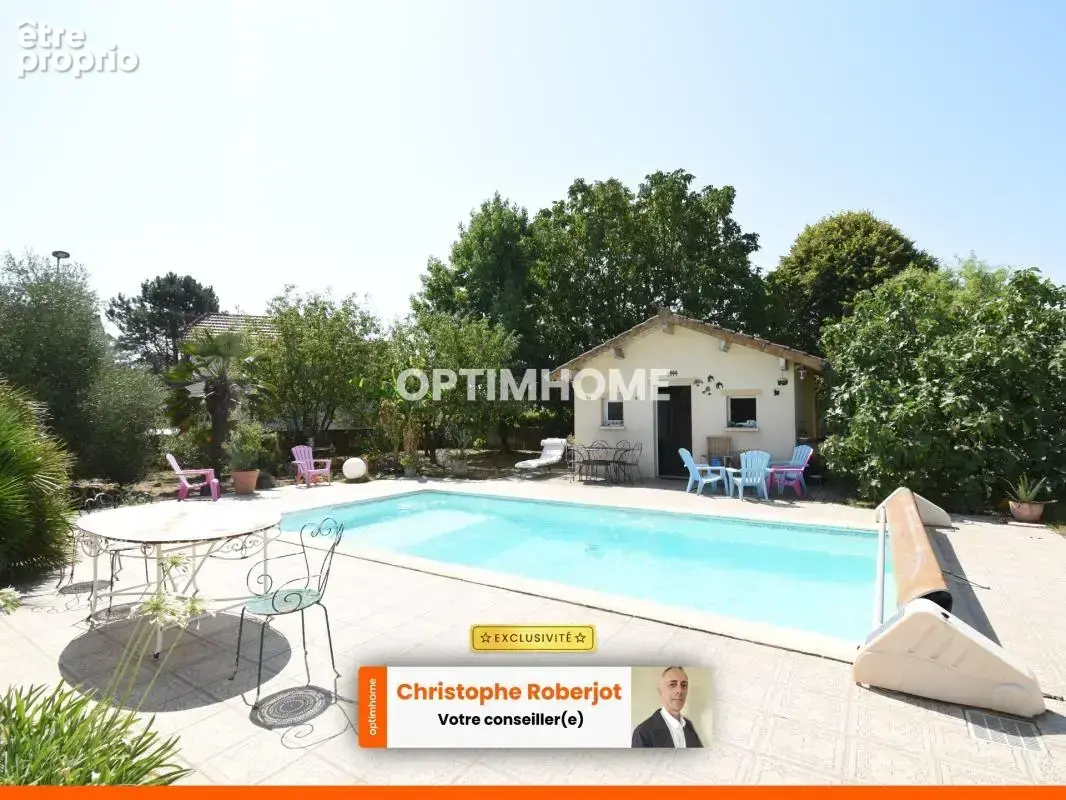 Belle et grande maison de 177m2 avec piscine sur un terrain clos et arboré de 1200m2, au calme et aux portes de Chalon sur Saone - photo 5
