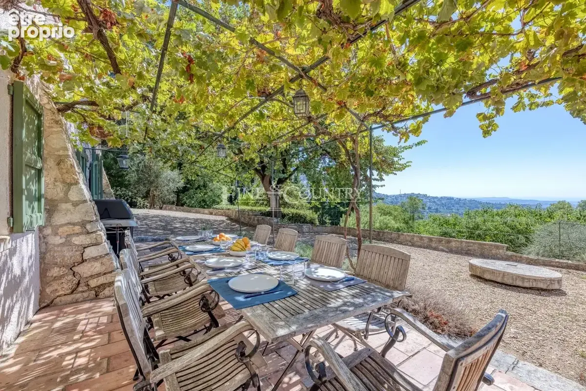 Bastide à vendre Grasse vue mer - photo 34