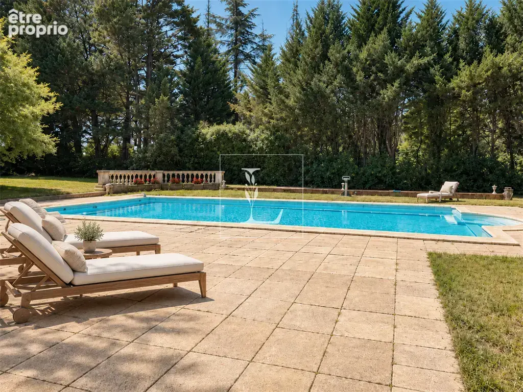 Negrepelisse — domaine familial de 9,7 hectares avec villa d’architecte, ferme de caractere et parc - photo 4