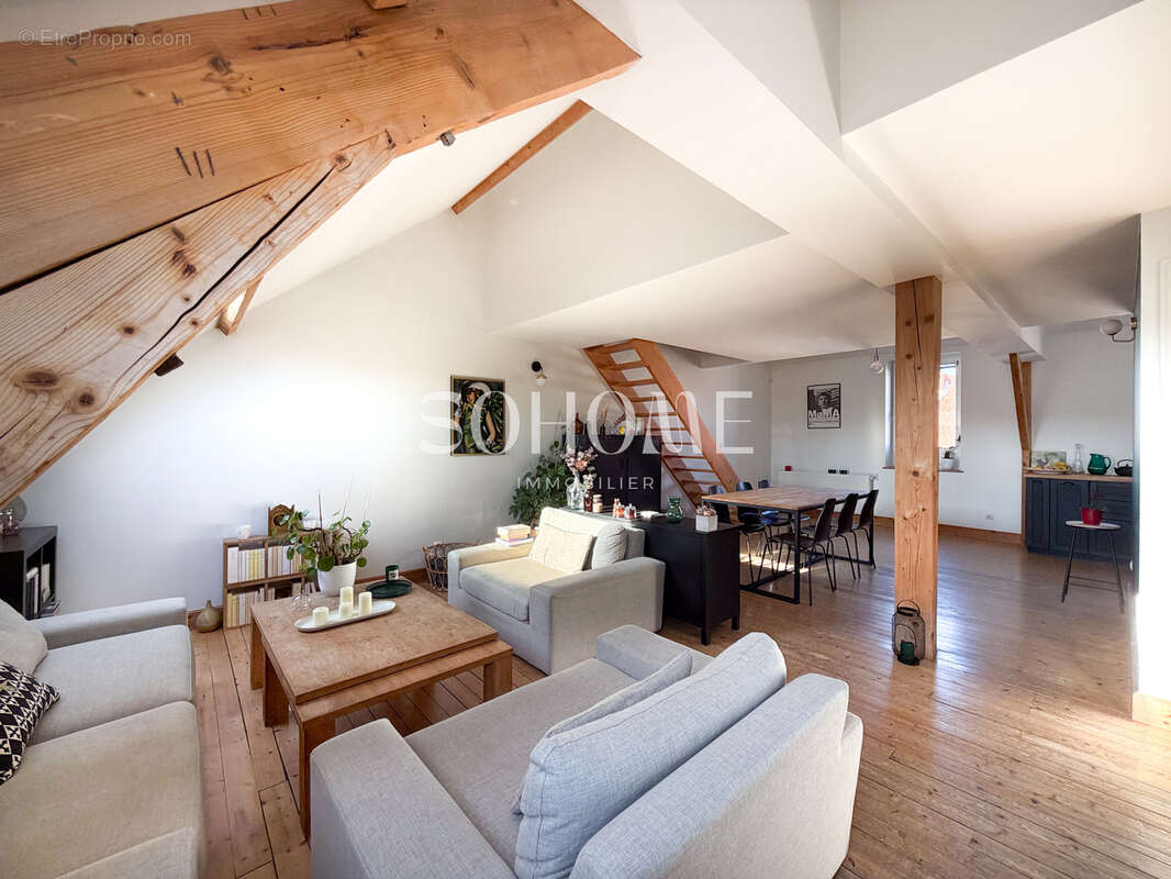 Appartement t6 duplex - centre ville - photo 2