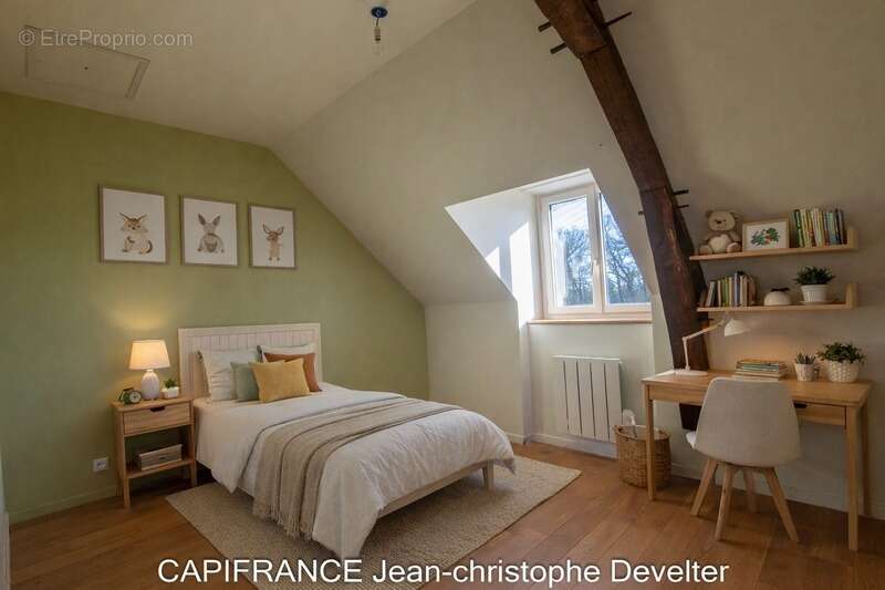 Maison à vendre proche de GORRON (53)maison en pierre 4 chambres sur terrain 1,37 hectare avec garage - photo 11